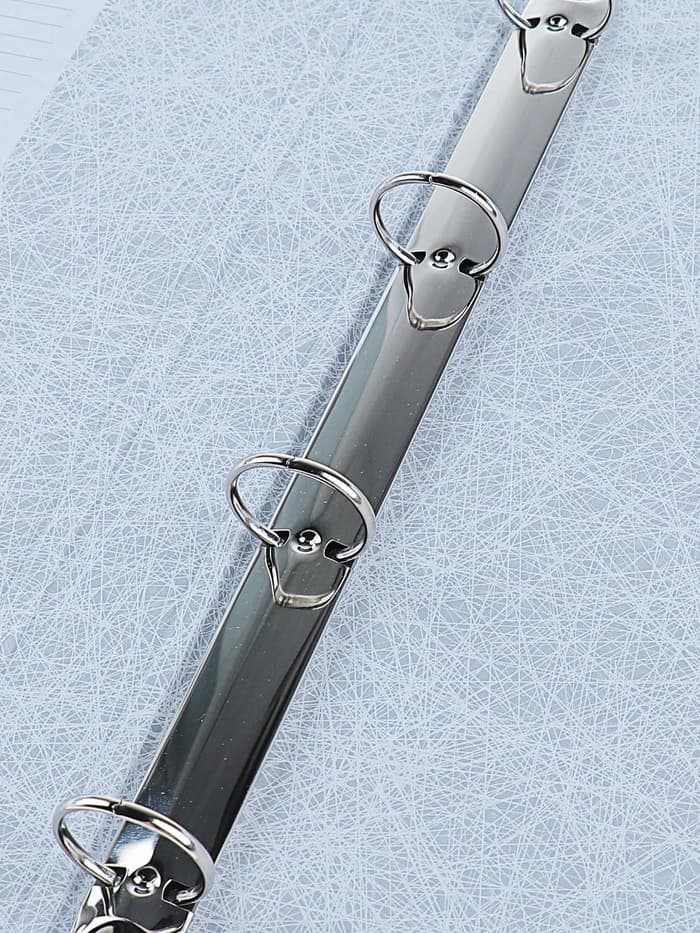 Папка на 4 кольцах А4, ErichKrause Work inside, 35 мм, 1750 мкм, ламинированная, твердая обложка, бордовая