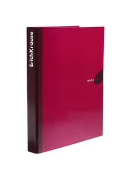 Папка на 4 кольцах А4, ErichKrause Work inside, 35 мм, 1750 мкм, ламинированная, твердая обложка, бордовая