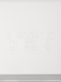 Ланч - бокс одноразовый, 24.7×20.6×7 см, 1 секция, полистирол, белый