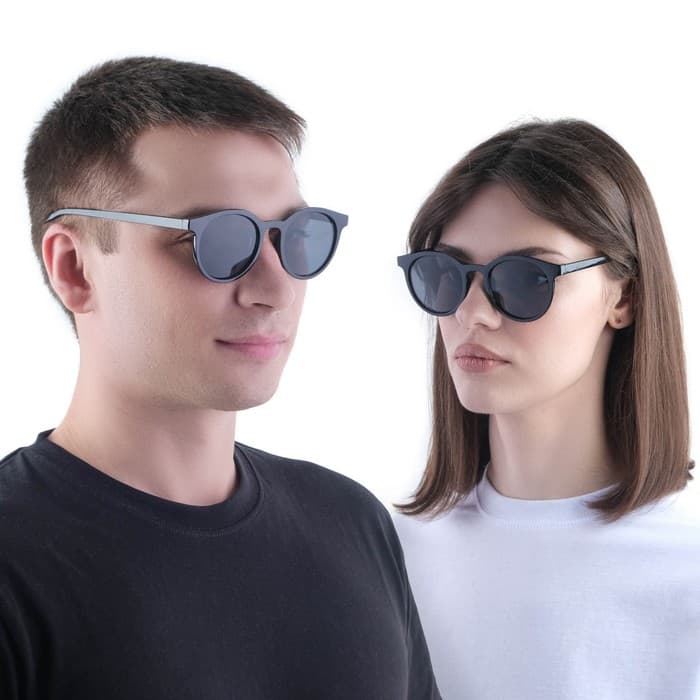 Очки солнцезащитные «OneSun. Панто», uv 400, линза 4.9×5.5 см, чёрный