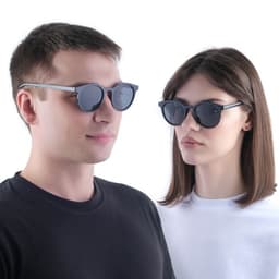 Очки солнцезащитные «OneSun. Панто», uv 400, линза 4.9×5.5 см, чёрный