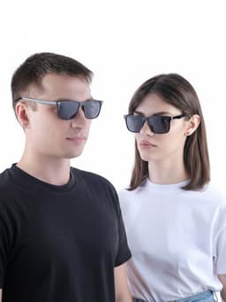 Очки солнцезащитные «OneSun. Wayfarer», uv 400, линза 4.5×6 см, чёрный