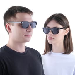 Очки солнцезащитные «OneSun. Wayfarer», uv 400, линза 4.7×6 см, чёрный