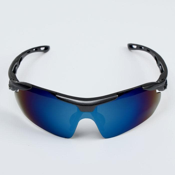 Очки спортивные «Мастер К», uv 400, ширина 14 см, дужка 14 см, линза 4.5×8 см
