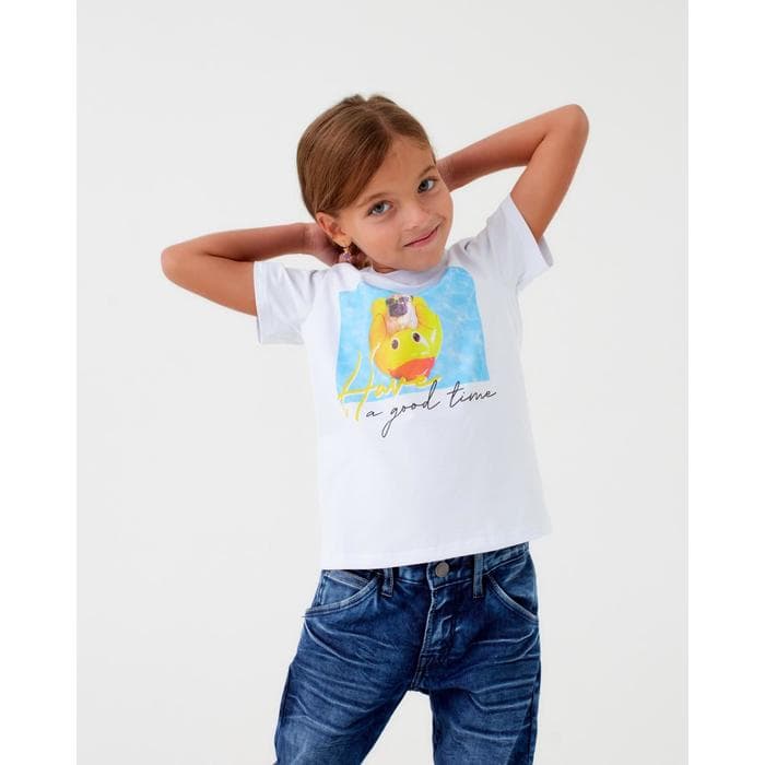 Футболка детская KAFTAN Good time р.34 (122-128)