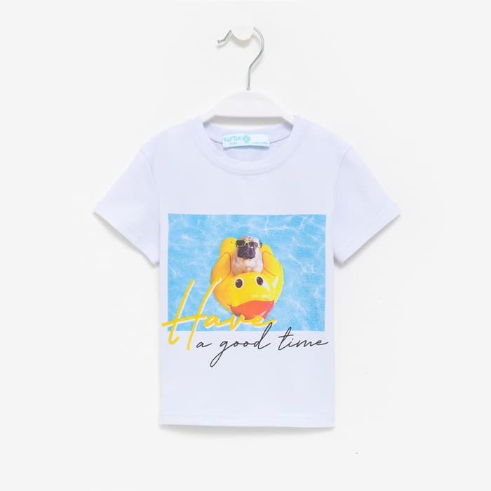 Футболка детская KAFTAN Good time р.34 (122-128)