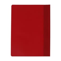 Папка-скоросшиватель Calligrata, А4, 120 мкм, малиновая, прозрачный верх