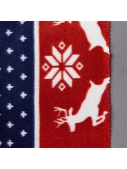 Плед флисовый новогодний «Экономь и Я. Олени» 150×180 см