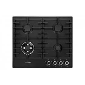 Варочная поверхность Gefest ПВГ 1214-01К2, газовая, 4 конфорки, чёрный матовый