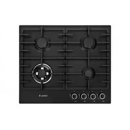 Варочная поверхность Gefest ПВГ 1214-01К2, газовая, 4 конфорки, чёрный матовый