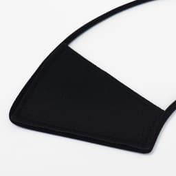 Ветеринарный воротник №0, обхват шеи 47-53 см, высота 28 см, чёрный