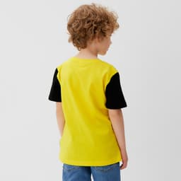 Футболка детская Mickey «Микки Маус», рост 98-104 см, жёлтая