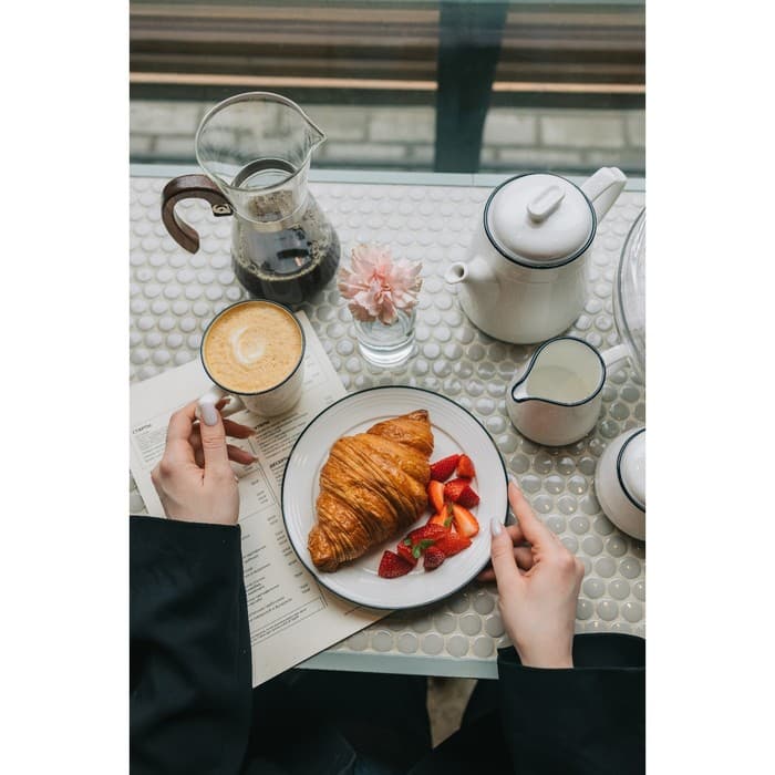 Молочник Magistro «Морской бриз», 250 мл, фарфор, белый