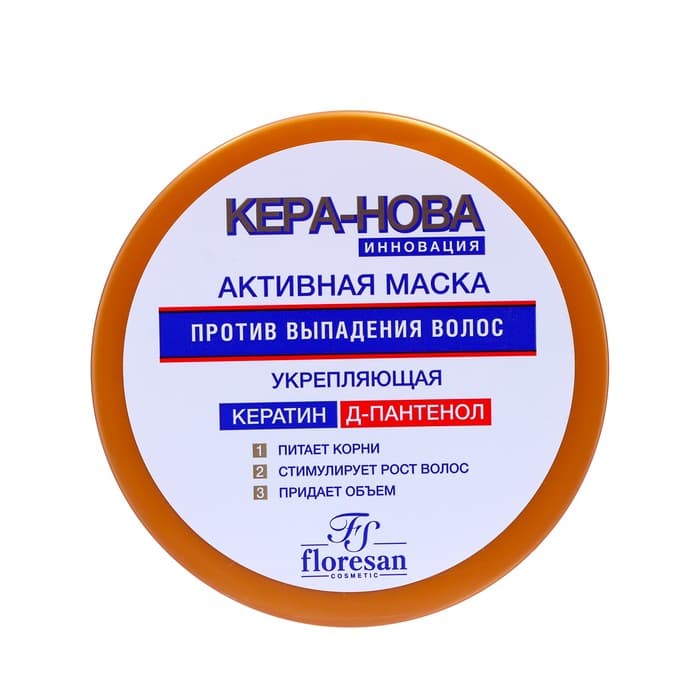 Активная маска против выпадения волос Floresan «Кера-Нова», 450