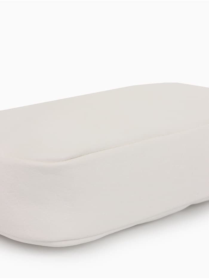 Сумка женская кросс-боди TEXTURA на молнии, 25×6×14 см, белая