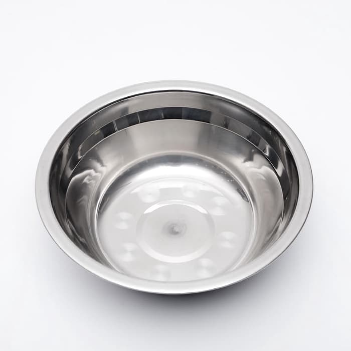 Набор из 2 мисок, 2×500 мл, на чёрной подставке, нержавеющая сталь