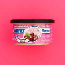 Ароматизатор Abro organic «бубль гум вишня»