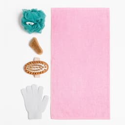 Подарочный набор «Этель. Релакс», полотенце 30×60 см, мочалка, щётка