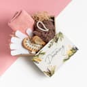 Подарочный набор «Этель» Dreaming: полотенце 30×60 см, повязка на голову, носки