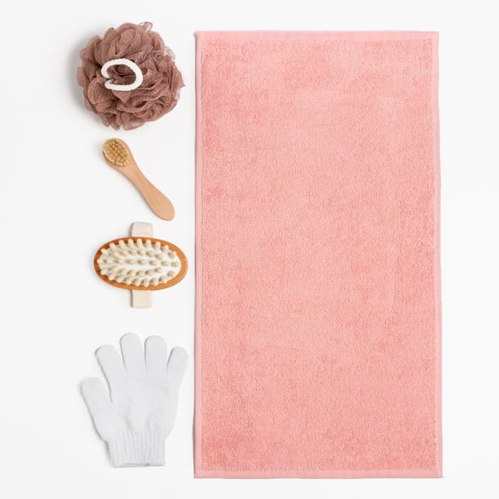 Подарочный набор «Этель» Dreaming: полотенце 30×60 см, повязка на голову, носки