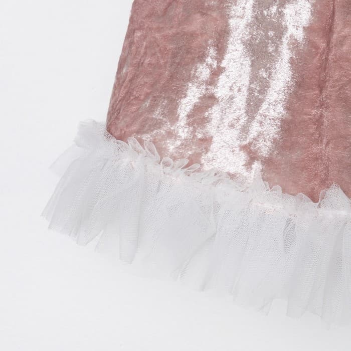 Платье для девочки нарядное KAFTAN «Куколка», розовое, рост 86-92 см