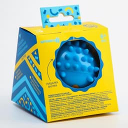 Развивающий тактильный мячик Крошка Я «Малыш», с пищалкой, ø9 см, виды МИКС