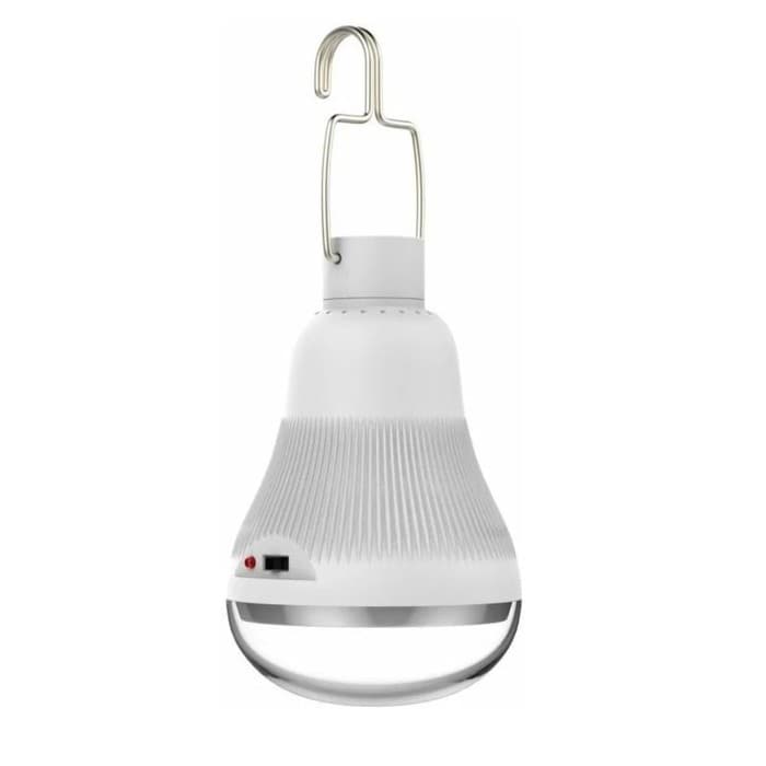 Фонарь кемпинговый аккумуляторный, 10 Вт, 20 LED, 1000 мАч, 12×7.5 см, солнечная батарея