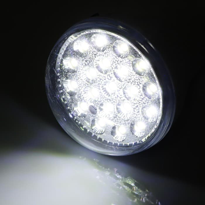 Фонарь кемпинговый аккумуляторный, 10 Вт, 20 LED, 1000 мАч, 12×7.5 см, солнечная батарея