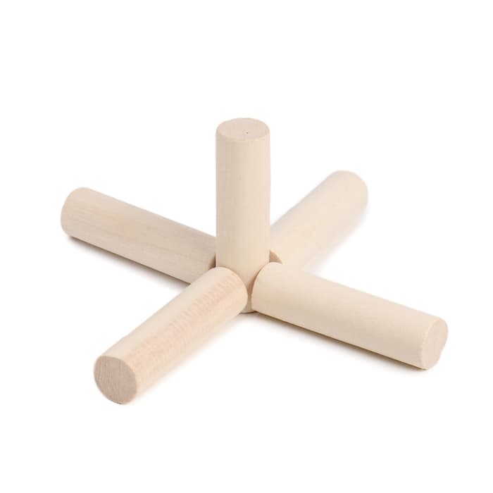 Игра «Городки», биты 2 шт. 56.3×3 см, рюх 5 шт. 10.8×3.5 см