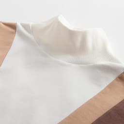 Костюм женский (свитшот, брюки) MINAKU: Casual Collection, размер 42, экрю