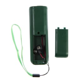 Отпугиватель собак Luazon LRI-02, ультразвуковой, до 10 метров, от батареек, зелёный