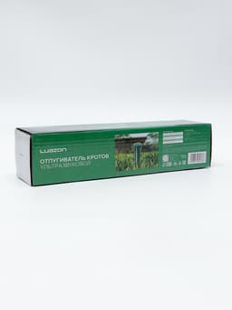 Отпугиватель кротов Luazon LRI-29, ультразвуковой, 800 м2, от батареек R20 (не в комплекте), зелёный