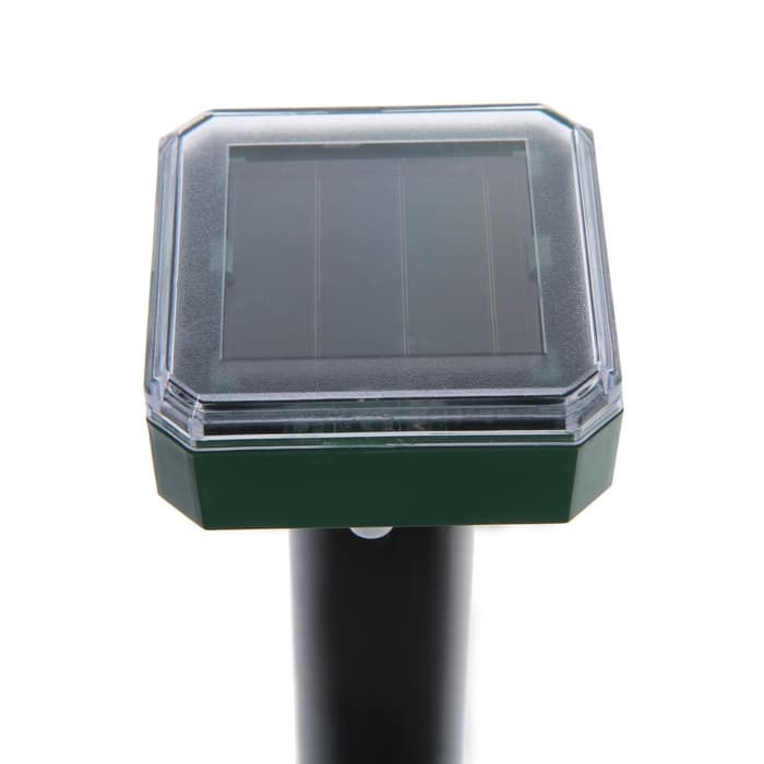 Отпугиватель кротов Luazon LRI-30, ультразвуковой, 800 м², от солнечной батареи, чёрный