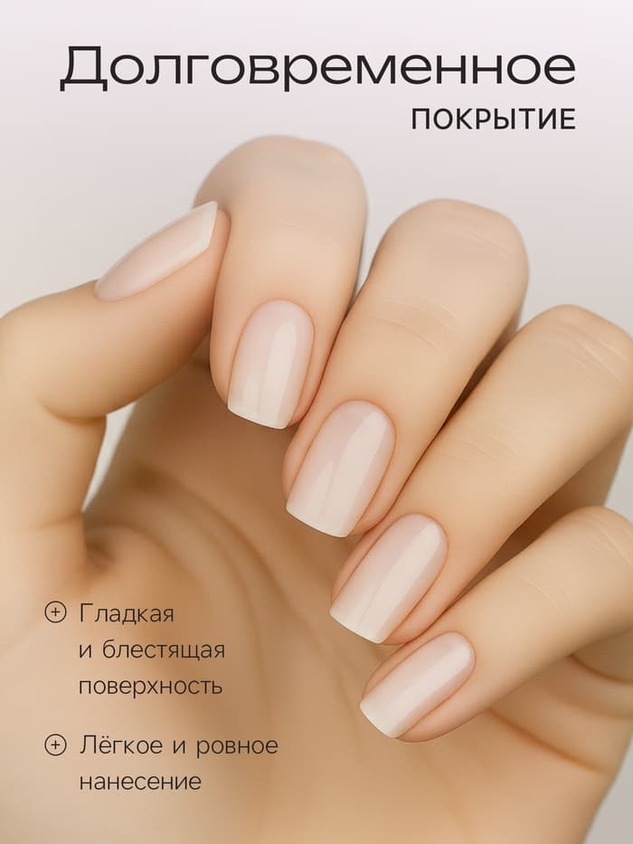 Лак для ногтей Jeanmishel, тон 100, 6 мл