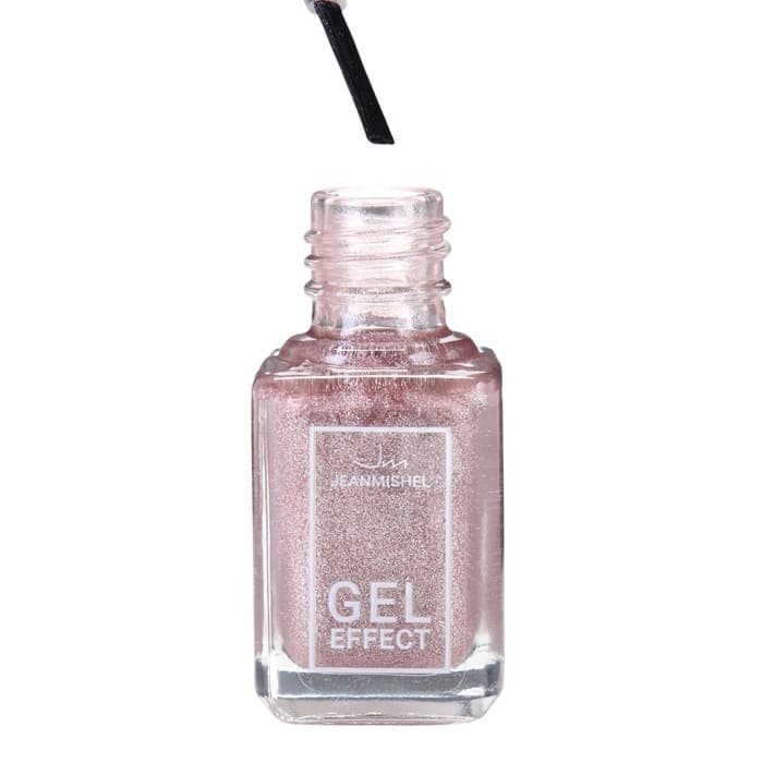 Лак для ногтей с эффектом геля, Jeanmishel, тон 182, искрящийся жемчужный, 6 мл