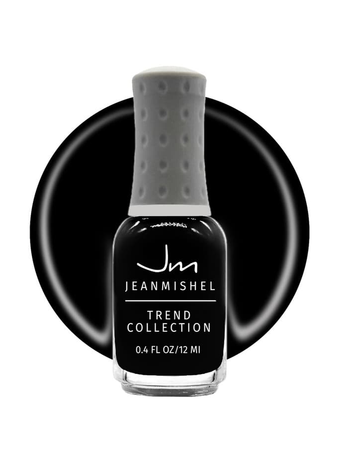 Лак для ногтей Jeanmishel, тон 199, чёрный, 12 мл