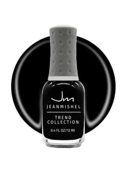 Лак для ногтей Jeanmishel, тон 199, чёрный, 12 мл