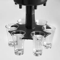 Рюмки набор «Налей всем сразу» 6 штук по 35 мл, горлышко d=10 см