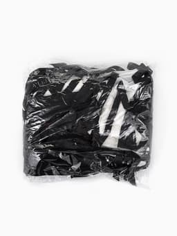 Мешочек подарочный для украшений бархатный «Нежность», 7×9 см, бело-чёрный