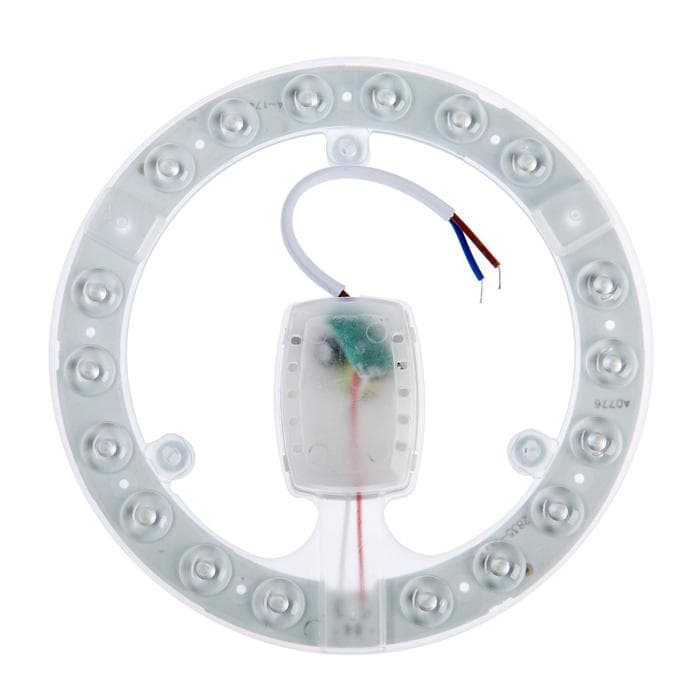 Модуль светодиодный с драйвером, 156 мм, 18 Вт, 1440 Лм, 6500К, 220 В, свечение холодное белое