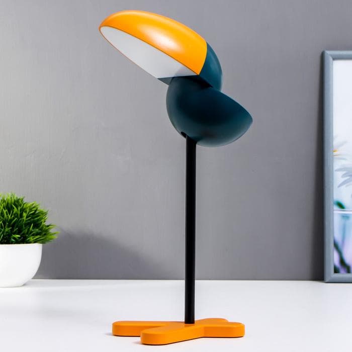 Лампа настольная сенсорная 16483/1 LED 5 Вт USB АКБ МИКС 9×16×31.5 см RISALUX