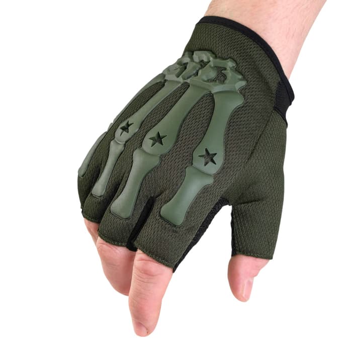 Перчатки без пальцев тактические мужские Storm tactic размер - M, хаки