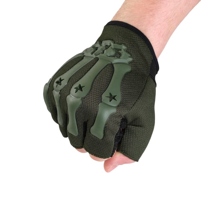 Перчатки без пальцев тактические мужские Storm tactic размер - M, хаки