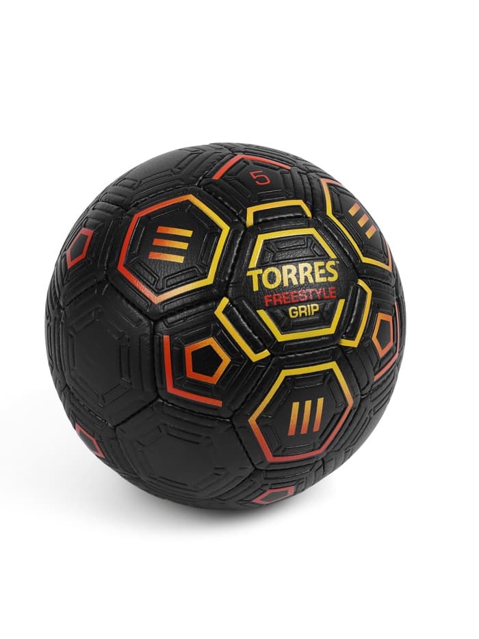 Футбольный мяч TORRES Freestyle Grip, F320765, ручная сшивка, 32 панели, размер 5, PU