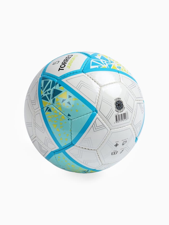Футбольный мяч TORRES Junior-5, F323805, ручная сшивка, 32 панели, р. 5, PU