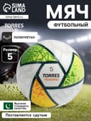 Футбольный мяч TORRES Training, F323955, ручная сшивка, 32 панели, размер 5, PU