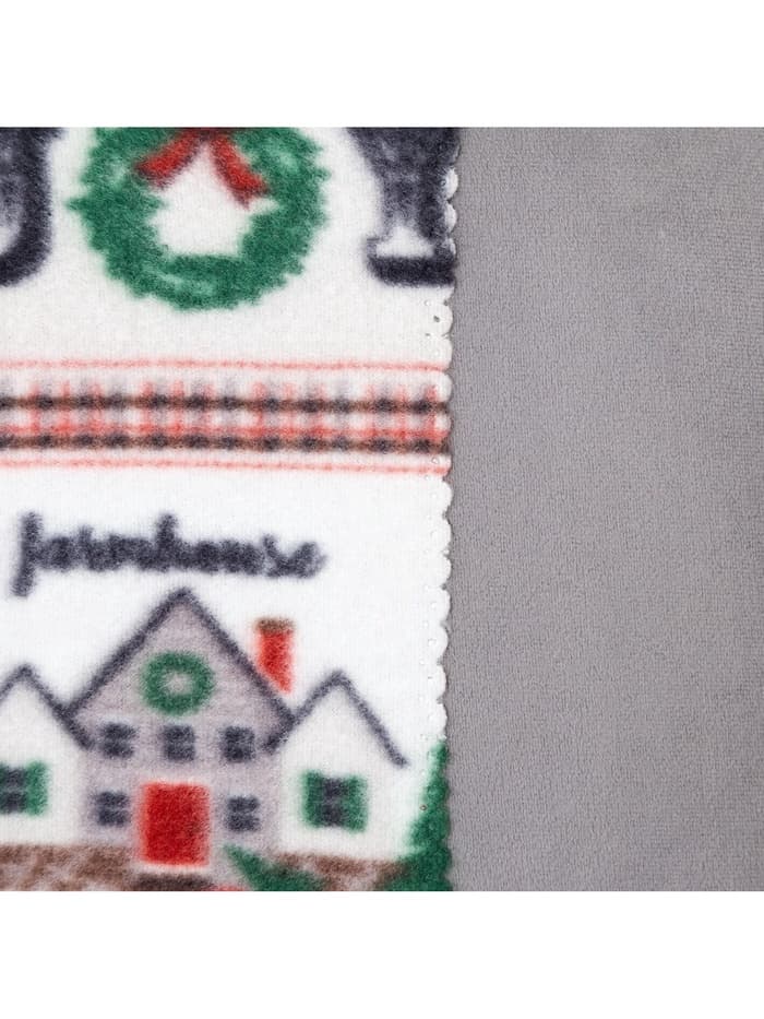 Плед флисовый новогодний «Экономь и Я. Рождество» 150×130 см