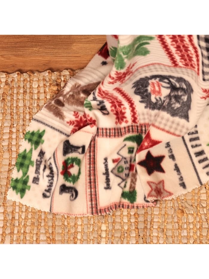 Плед флисовый новогодний «Экономь и Я. Рождество», 150×180 см