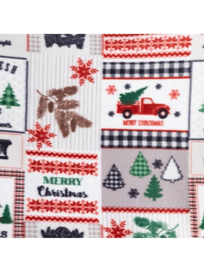 Плед флисовый новогодний «Экономь и Я. Рождество», 150×180 см