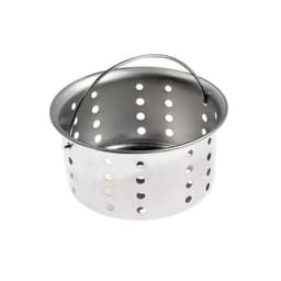 Мойка кухонная AFLORN AF94444, врезная, S=3.0 и 0.8 мм, 44×44×22 см, сифон, сатин